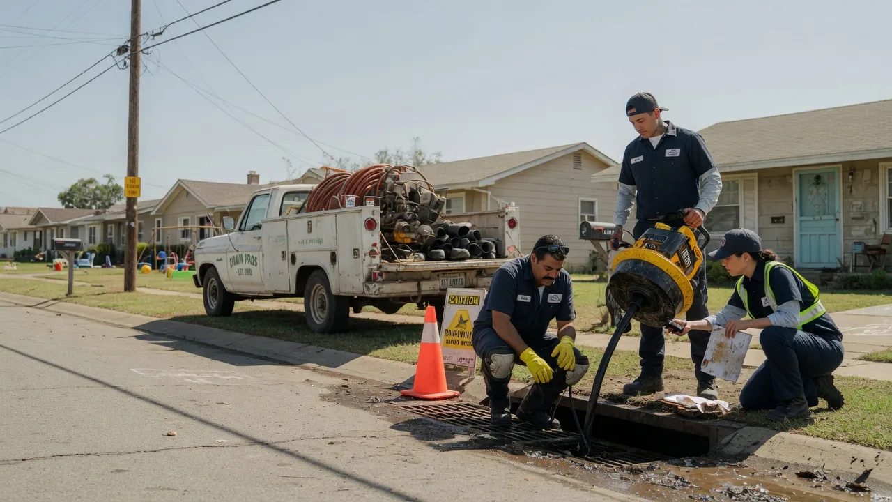 Drain Cleaning in Seagraves, TX near me